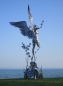 Preview: Garden sculpture Syrinx rusty iron